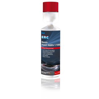 1 x 250 ml ERC Benzin Power Additiv, 1:1000 Benzinstabilisator Verschleißschutz