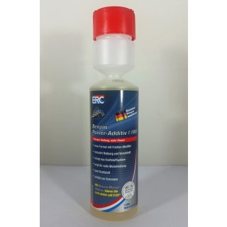 1 x 250 ml ERC Benzin Power Additiv, 1:1000 Benzinstabilisator Verschleißschutz