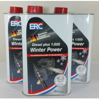 3 x 1l  Winterpower ERC Diesel Plus 1:500