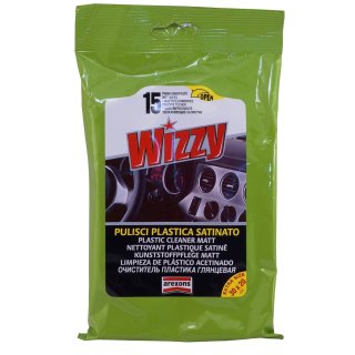 Arexons Wizzy feuchte kunststofftücher matt  (15 Stück)