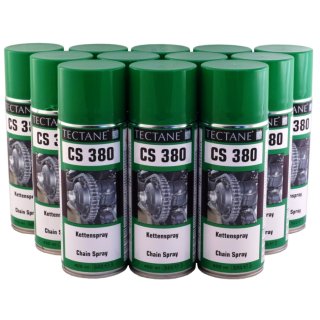 12 x 400ml Tectane  CS380 Kettenspray  Hochleistungs schmierstoff farblos