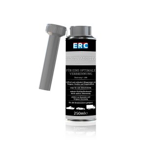 250 ml ERC Benzin Additiv, für eine Anwendung, für alle Benzinmotoren