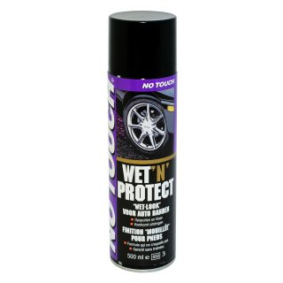 1 x 500ml No Touch Wet`n Protect Reifenpfleger Glanz, tyre Finishing