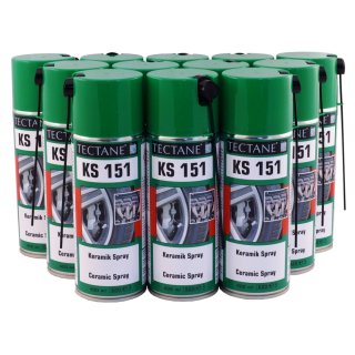 12 x 400 ml Tectane Keramikspray KS 151 /  ABS Bremsspray-40°c bis 1400°C