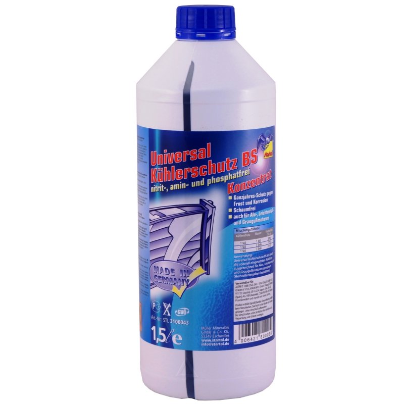 Kuehlerfrostschutz-Zusatz-blau-universal-Konzentrat-G11-Startol- - AT, 6,20  €